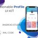 Fashionable Profile UI Kit